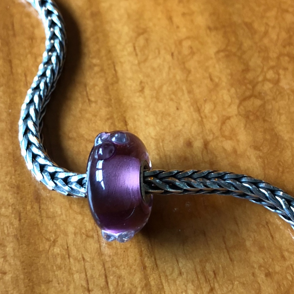 Purple Authentic Trollbead